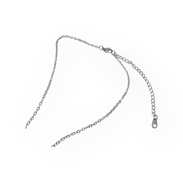 Engraved Flower Necklace