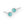 Petite Turquoise Stud Sterling Silver Earrings
