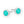 Load image into Gallery viewer, 8mm Turquoise Sterling Silver Stud Earrings
