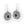 Midnight Braid | Solid 9.25 Sterling Silver & Black Onyx Dangle Earrings