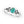 Load image into Gallery viewer, Turquoise Celtic Sterling Silver Ring
