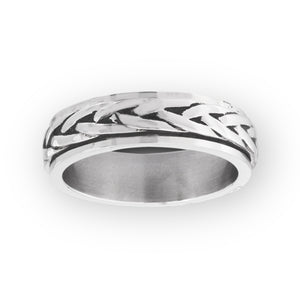 Braid Stainless Steel Spinning Ring