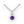 Load image into Gallery viewer, 925 Sterling Silver CZ Birthstone Gemstone Stainless Steel Necklace
