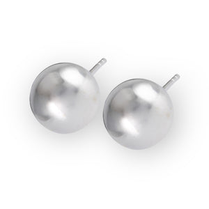 925 Sterling Silver Ball Stud Earrings