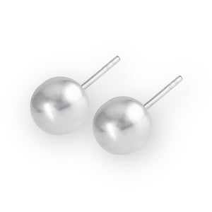 925 Sterling Silver Ball Stud Earrings