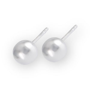 925 Sterling Silver Ball Stud Earrings