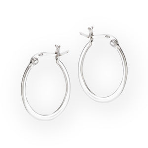 925 Sterling Silver Hoop Earring