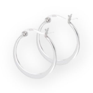 925 Sterling Silver Hoop Earring