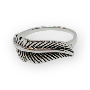 Feather Sterling Silver Ring