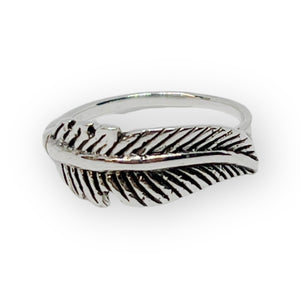 Feather Sterling Silver Ring