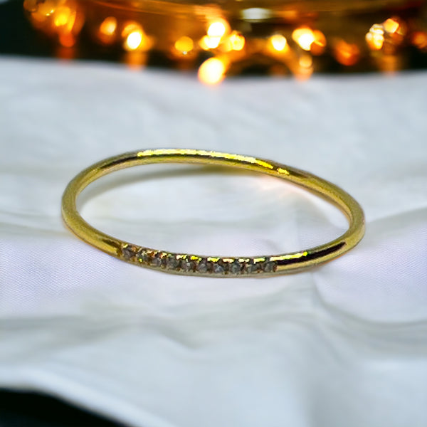 14kt Gold Fill Multi Zircon Gemstone Ring