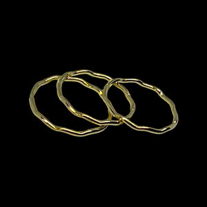 14kt Gold Fill Wave Ring