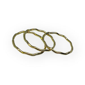 14kt Gold Fill Wave Ring