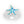 Blue Opal Starfish Sterling Silver Ring