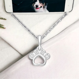 Animal Lover Cubic Zirconia Pendant Necklace