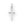 Load image into Gallery viewer, Sterling Silver Small Cross Pendant Necklace
