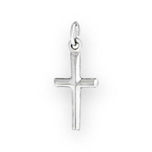 Sterling Silver Small Cross Pendant Necklace