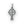 Small Celtic Sterling Silver Cross Necklace