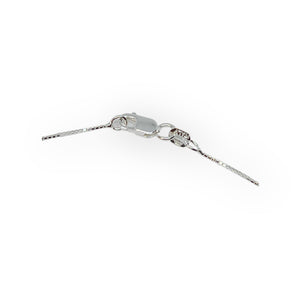 Flare Sterling Silver Cross Pendant Necklace