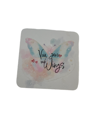 Gemstone Butterfly Sterling Silver Ring