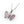 Gemstone Butterfly Sterling Silver Necklace