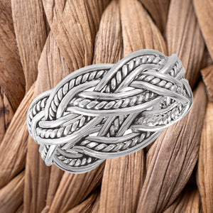 Braid Sterling Silver Ring
