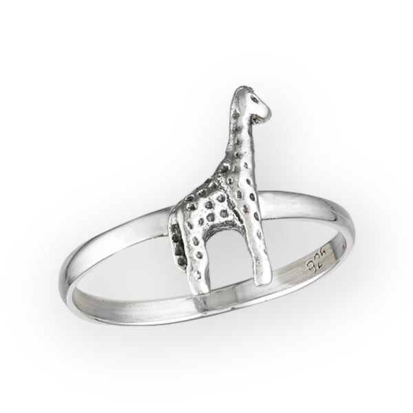 Giraffe Sterling Silver Ring