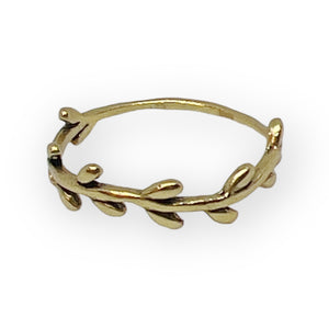 Little Leaf Sterling Silver Ring