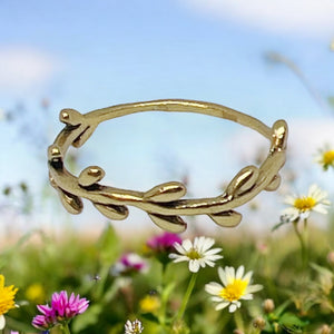 Little Leaf Sterling Silver Ring