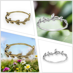 Little Leaf Sterling Silver Ring