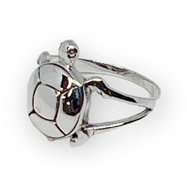 Mama Turtle Sterling Silver Ring