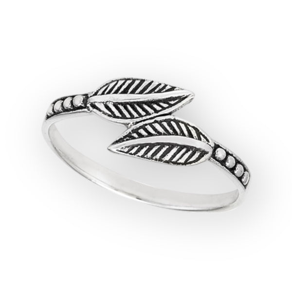 Little Leaves Sterling Silver Ring