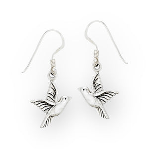 Song Bird Sterling Silver Earrings