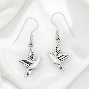 Song Bird Sterling Silver Earrings