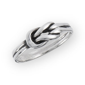 Love Knot Sterling Silver Ring