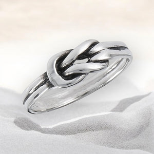 Love Knot Sterling Silver Ring