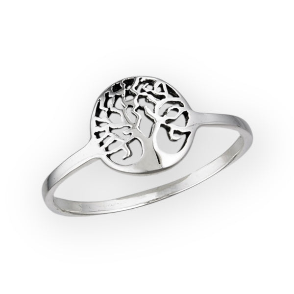 Little Tree of Life Sterling Silver Ring