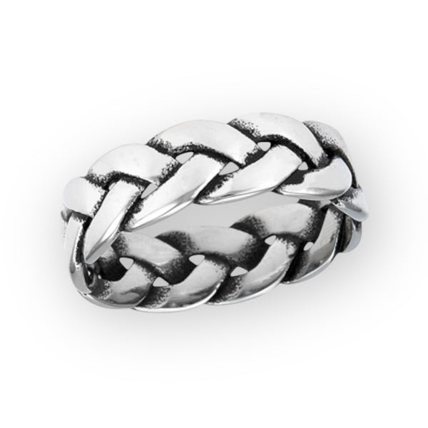 Stainless Steel Braid Ring