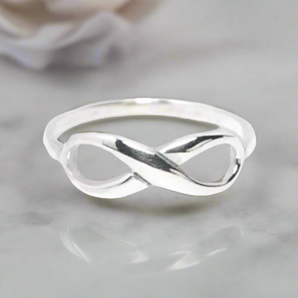 Infinity Sterling Silver Ring