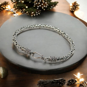 Byzantine Sterling Silver Bracelet