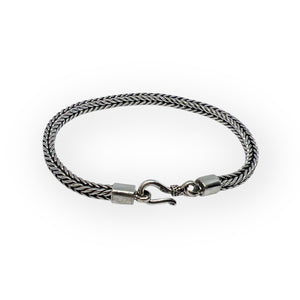 Zenith Chevron Link Sterling Silver Bracelet