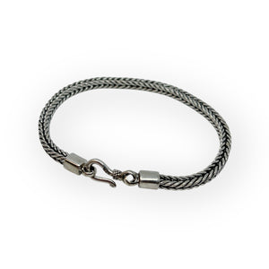 Zenith Chevron Link Sterling Silver Bracelet