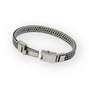 Sterling Silver Mesh Braid Bracelet