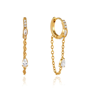 Everyday White Drop Earring