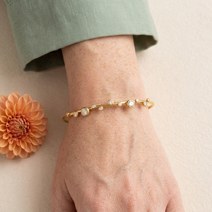 Graduated Round CZ Bangle lifestyle image
