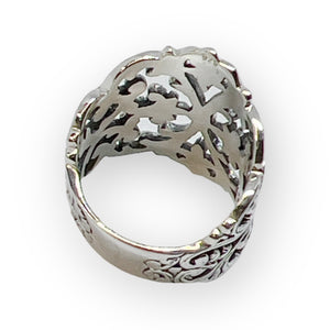 Royal Filigree Band Sterling Silver Ring