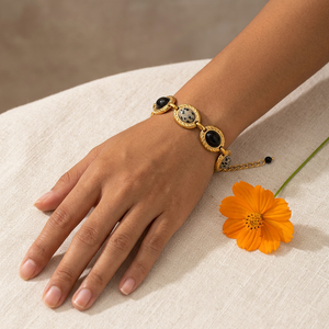 Revised bracelet lifestyle image with one naturally positioned hand