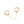 Clear Stone Chain-Linked Double Ring - Size 7 on a white background