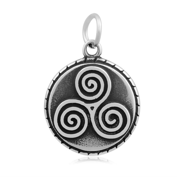 Celtic Knot Triskele Charm