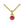 Load image into Gallery viewer, Golden CZ Birthstone Necklace
